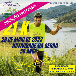 CTM ACTVITTA 2023 3ª Etapa 21 km Natividade da Serra 50 Anos